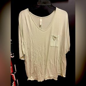 Light Green breathable relaxed fit tee